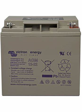 viction energy蓄电池 AGM12-22 12V-22AH 免维护铅酸电池