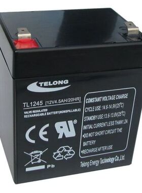 TELONG天龙王TL1240蓄电池12V4AH众海火灾报警电源消防卷帘门电梯