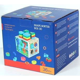 婴儿童绕珠积木6串珠7八9以上8个月宝宝玩具0一1岁益智2蒙氏3早教