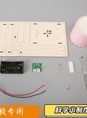 科学小实验创意触摸台灯 diy科技小手工制作材料学生小发明感S238