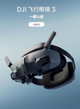 大疆 DJI 飞行眼镜 3 适配Avata 2/Mini4Pro/Air3 大疆g3眼镜
