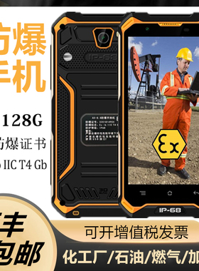 工业防爆智能手机化工厂石油制药天然气加油站本安Ex巡检全网通4G