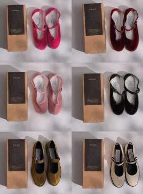 Drogheria Crivellini 现货 玛丽珍手工丝绒奶奶鞋 | oneonebuyer