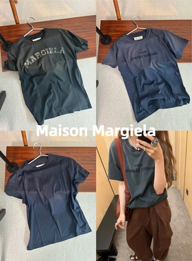 【年中折扣】Maison Margiela 24春夏字母LOGO棉质短袖T恤