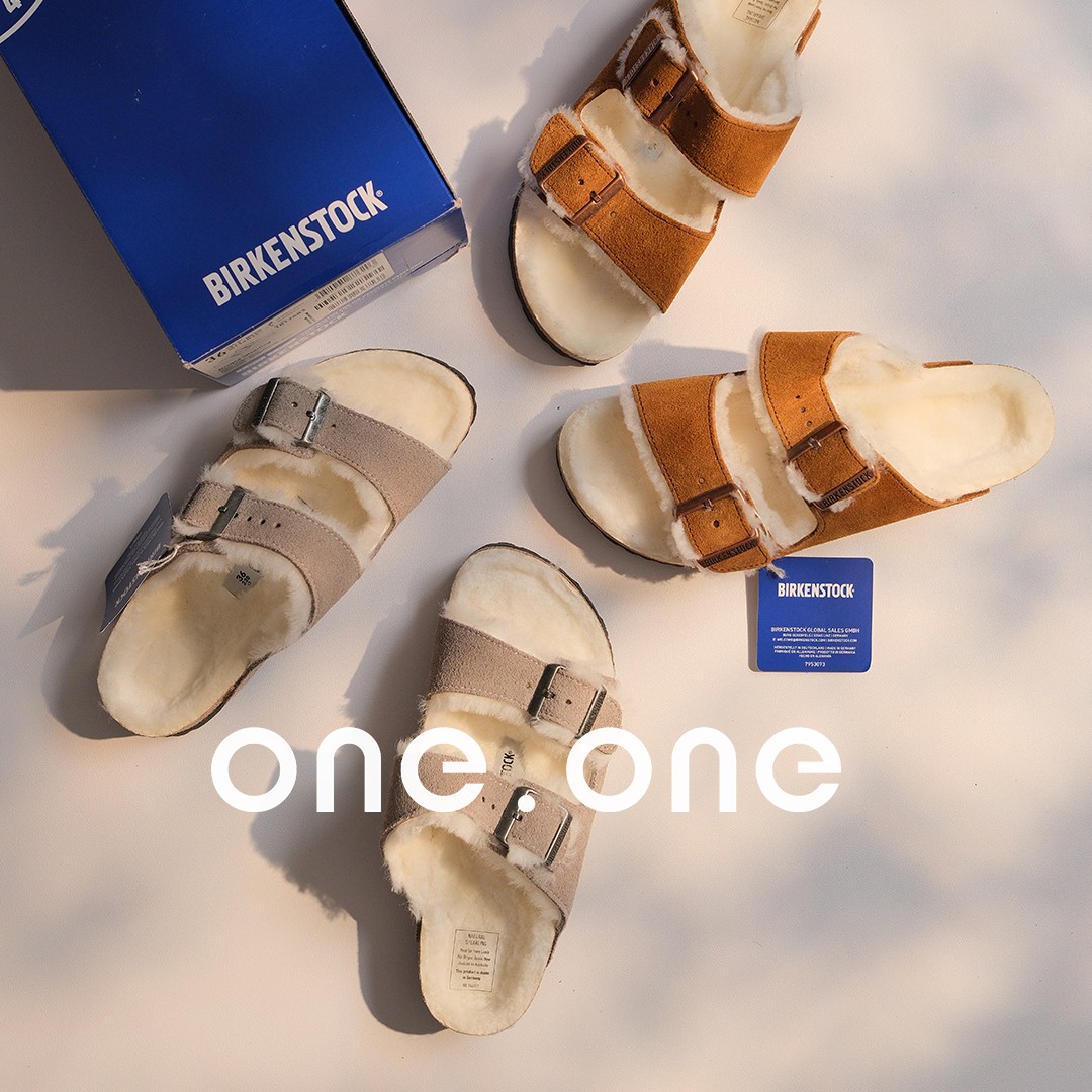 Birkenstock 现货 勃肯鞋 加绒毛毛拖鞋 软木拖鞋 | oneonebuyer
