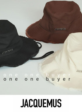 Jacquemus 25春夏 帆布渔夫帽遮阳帽可调节大头围｜oneonebuyer