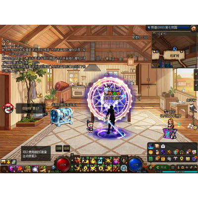 地下城小世界光环补丁