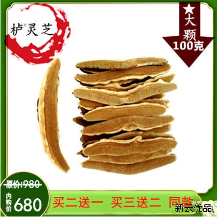 卜良人櫨牌靈芝100克『大片』野外生長櫨靈芝 櫨芝茶防偽GLC