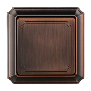 阿尔诺复古欧式红古铜开关插座面板暗装一开双控五孔别墅家用家装