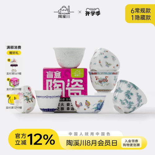 景德镇陶溪川陶瓷茶具盲盒