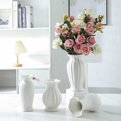 陶瓷花瓶摆件客厅插花