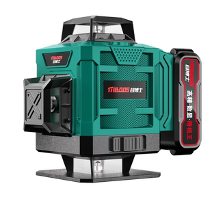 红外线水平仪高精度强光细线激光户外绿光12线贴墙地自动调平水仪
