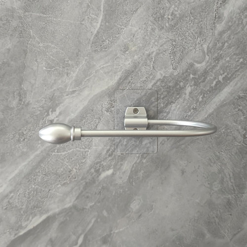 收纳免打孔U形简约大号门帘卡扣