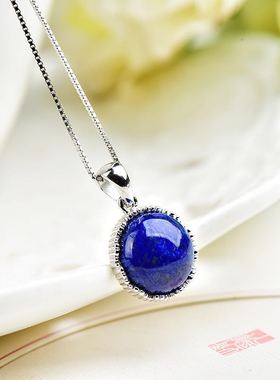 珠宝温柔风白金吊坠