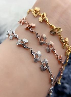 s925纯银手链空托工厂种类多样化