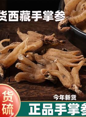 西藏特产佛手参干手儿参煲汤手掌参正品无硫新货精选大个无碎渣