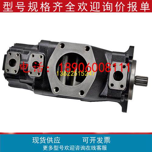 进口DENISON油泵T6DC-038-005-1R00-C100丹尼逊裁断机双联叶片泵