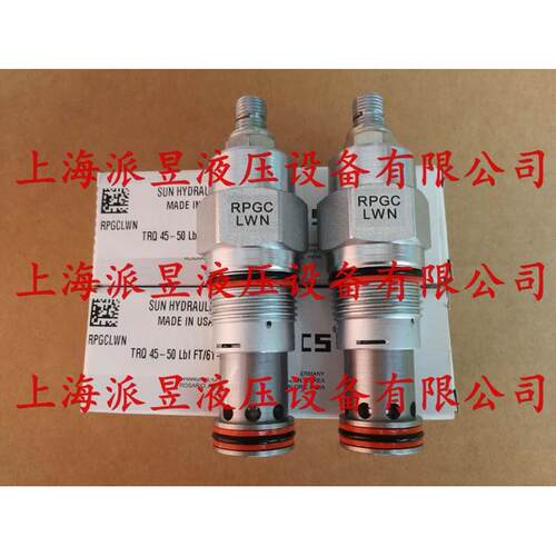 原装正品 RPGC-LCN 美国SUN泄压阀 RPGCLCN