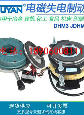 JDHM3电磁失电制动器DHM3-04/05/08/15/30/40/80/150/200/300 450