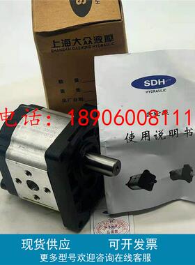 上海大众液压SDH齿轮泵CBTt-F304 306 310 314 316 320 325F3P7