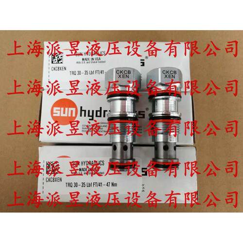 原装正品 CKGB-XEN 美国SUN单向阀 CKGBXEN