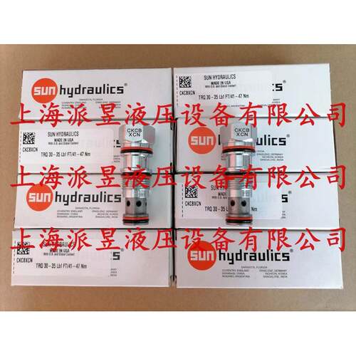 原装正品 CKCB-XCN 美国SUN单向阀 CKCBXCN