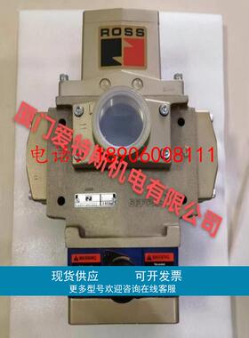 美国ROSS电磁阀W7076B4987气控机械阀W7476C4331