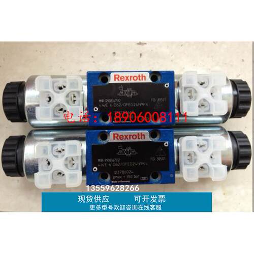 REXROTH力士乐电磁换向阀4WE6Y116X/EG24N9K4