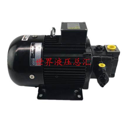 不二越电机泵UVN-1A-0A2-0.7E-4H-1C1 UVN-1A-0A4-1.5E-4M-11液压