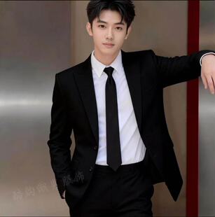 小西装 外套商务休闲春秋上衣伴郎服新郎结婚职业正装 男士 西服套装