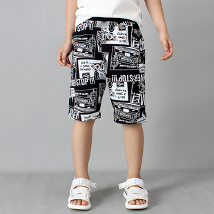 儿童休闲裤 巴拉男童bala夏季 洋气2020新款 中大童夏装 子 运动短裤