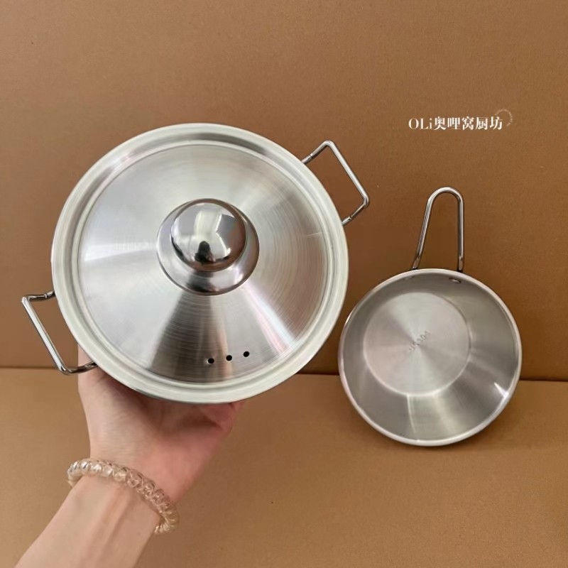 304不锈钢泡面碗带手柄户外露营带盖家用宿舍用学生拌饭一人食碗,餐饮具,泡面碗,淘宝优惠券,粉丝福利购,淘宝优惠卷