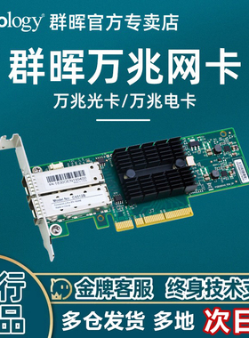 Synology群晖扩展卡适配器 E10G22-T1-MINI E10G30 E25G30  E10M20 E10G18 DS1821+923+1522+1621+万兆网卡