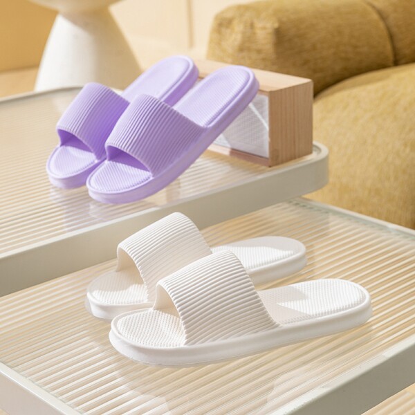 纯色拖鞋女士夏季eva室内不臭脚防滑浴室洗澡居家外穿凉拖男家用