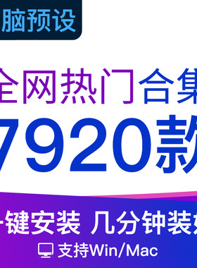 电脑版LR预设日系清新文艺人像森系校园调色PS滤镜lightroom预设