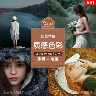 lightroom手机版LR预设PS复古ACR摄影后期人像彩色调色ins滤镜app