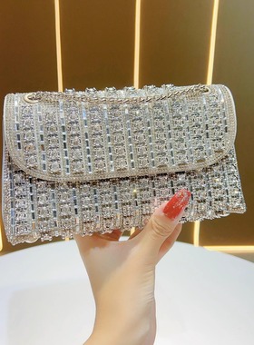 MissingYou 2025新款晚宴包时尚宴会礼服晚装包镶钻包欧美派对包