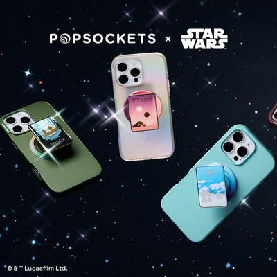 【行星之旅】PopSockets x STAR WARS 星球大战泡泡骚粘贴手机支架伸缩气囊磁吸支架圆啪嗒 原力觉醒 星球
