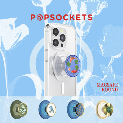 【白日绮梦】PopSockets泡泡骚磁吸式气囊手机支架苹果iPhone17/16ProMax/Pro 金属珐琅 扎染 锦鲤 蕾丝花