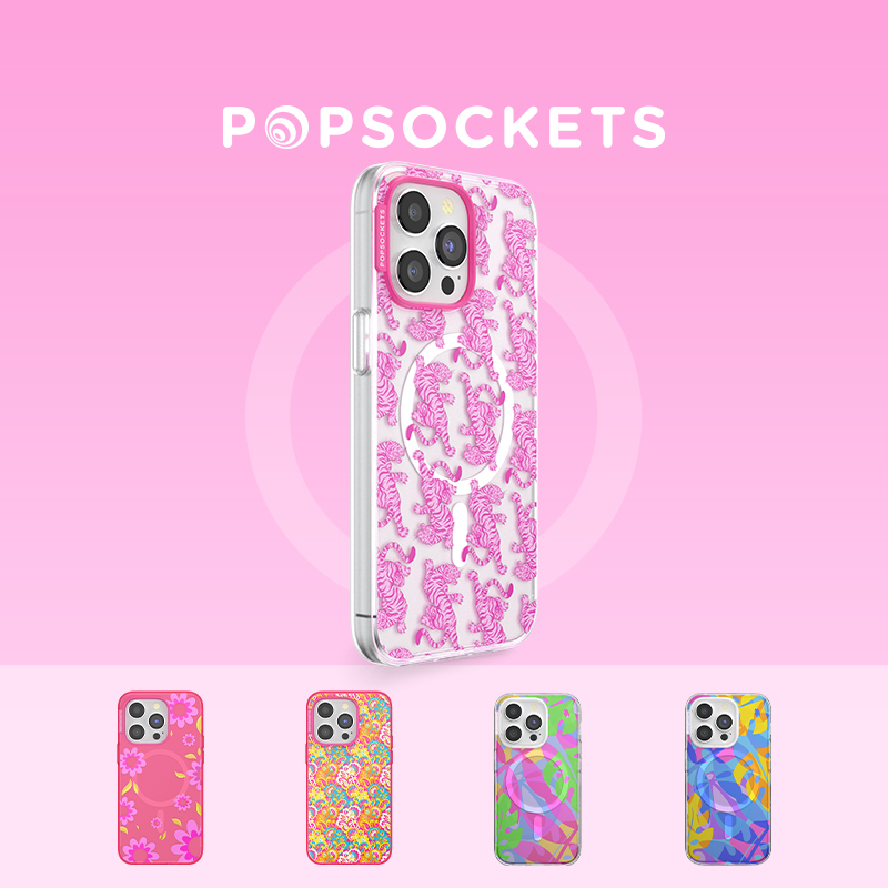 【热带舞曲·手机壳】PopSockets泡泡骚手机气囊支架磁吸指环扣 热带 水果 斑斓花