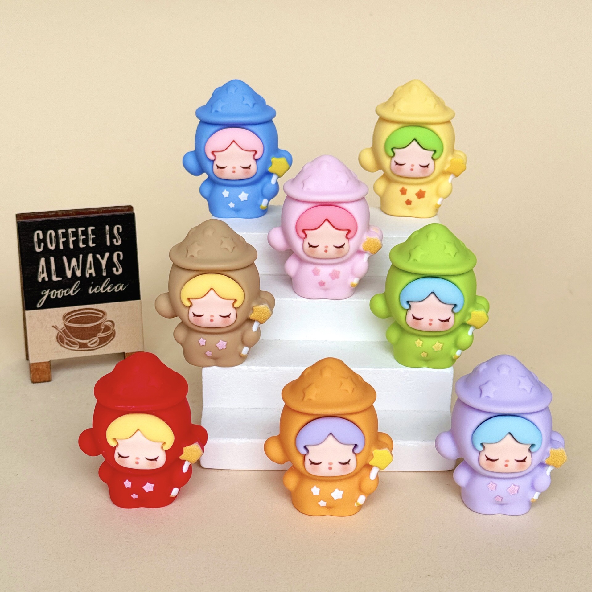 手感漆魔法师sp 立体萌粒diy饰品挂件钥匙扣公仔桌面摆件树脂配件