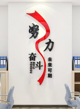 班级公司文化墙装饰标语