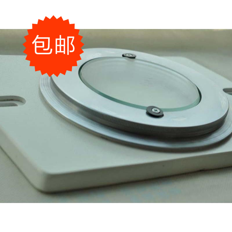 diy投影机回转台工作台3015投影仪旋转盘微调回转转动影像仪转台