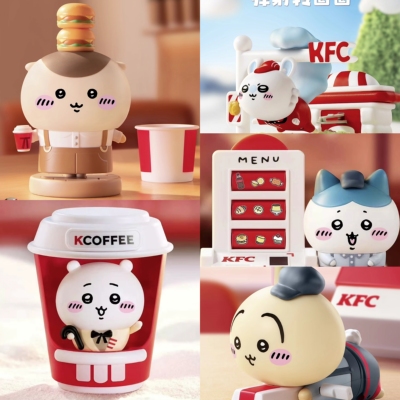 肯德基chiikawa联名周边第二弹玩具乌萨奇吉伊小八周边吉伊卡哇