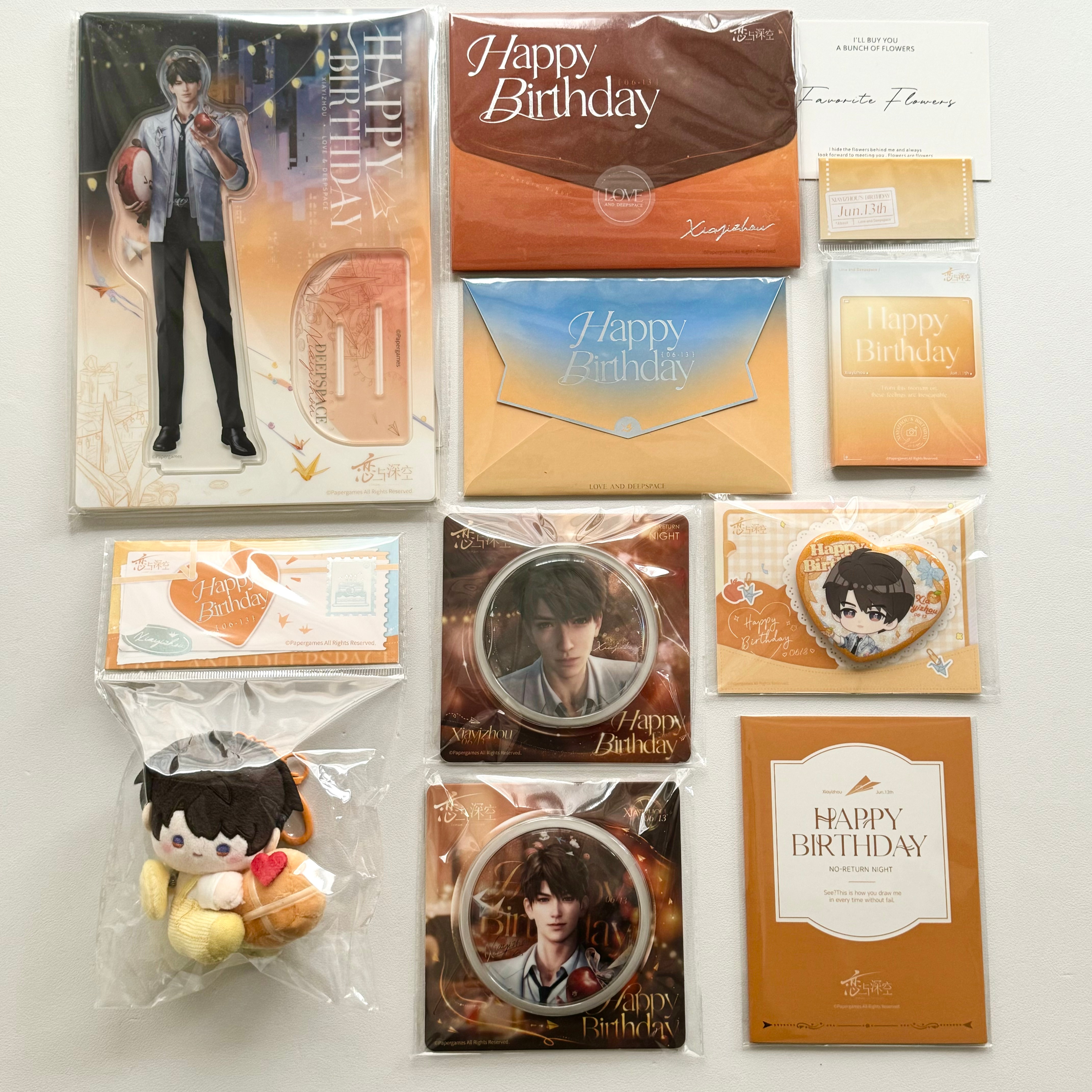 正版包邮恋与深空夏以昼生日谷