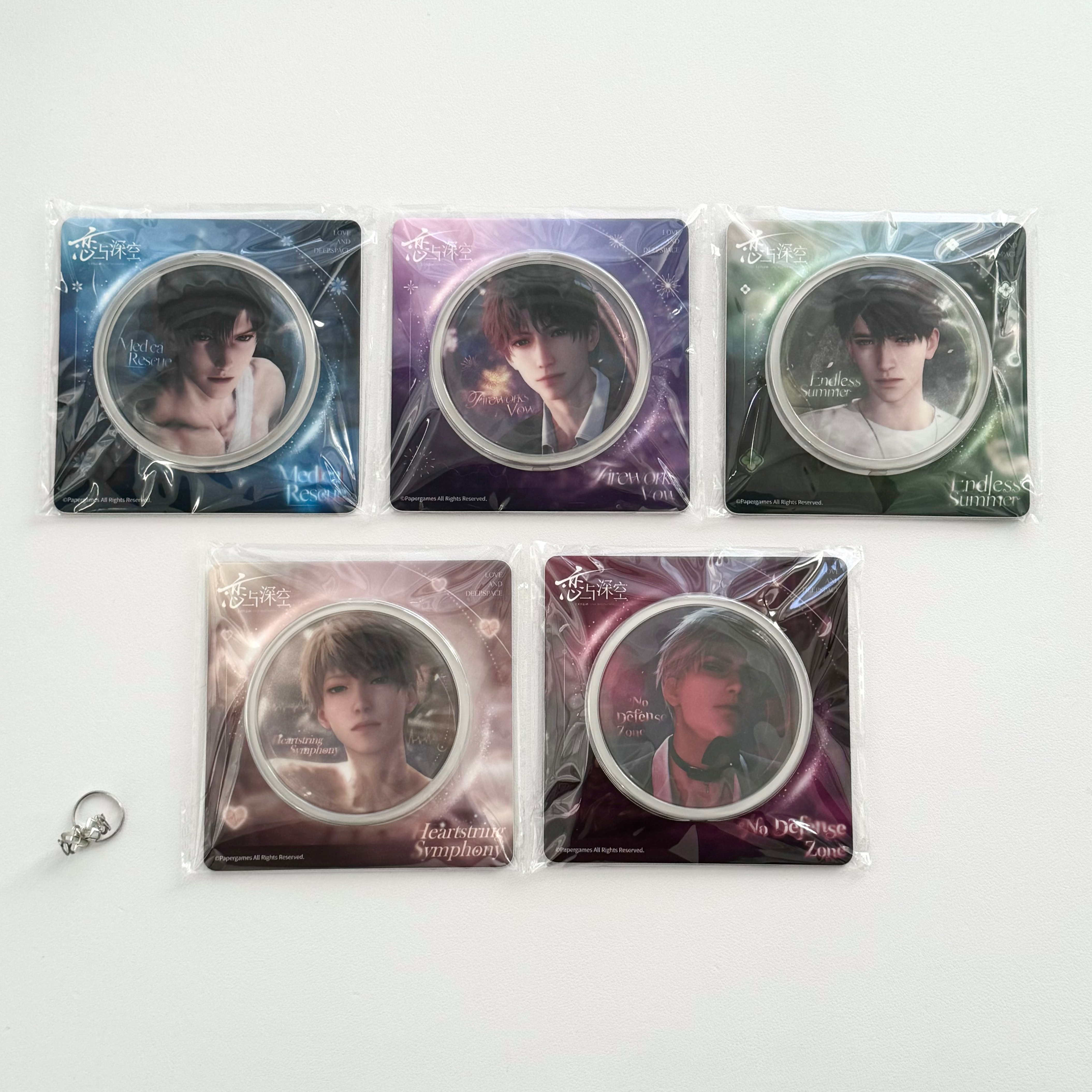 恋与深空心语轻诉系列马口铁徽章