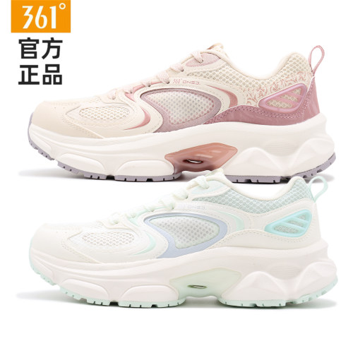 361度女酷风复古文化鞋专柜同款