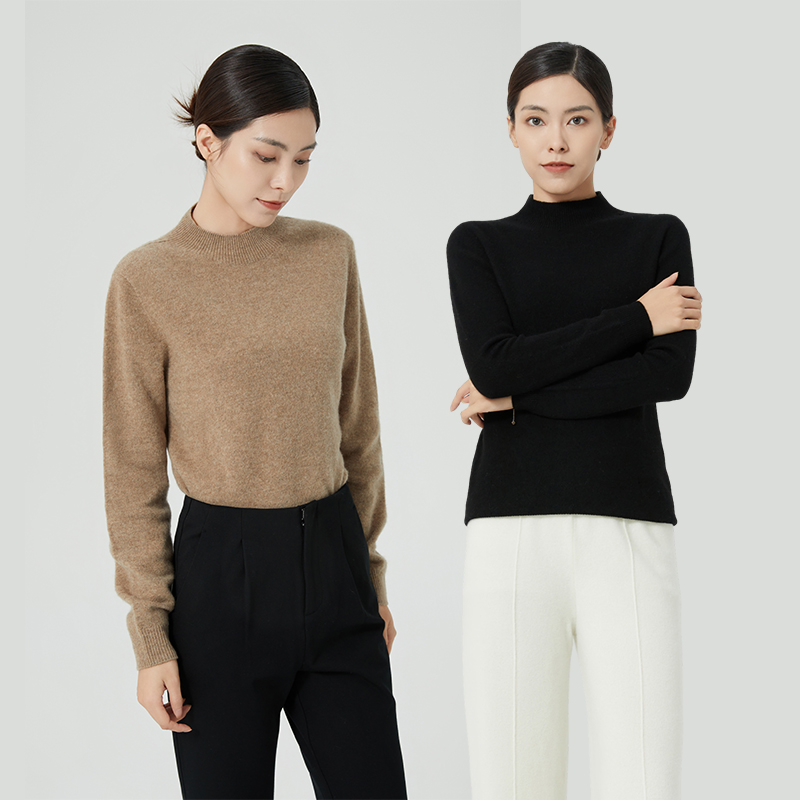 COCOCOZI绵羊毛针织衫秋冬打底衫