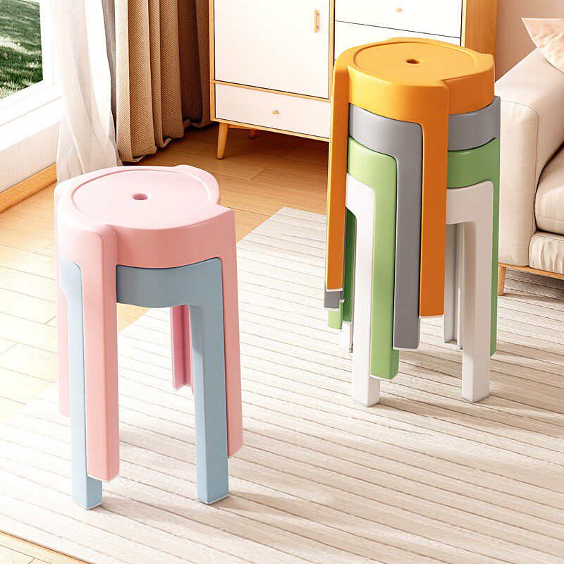 现代简约塑料凳子家用椅子风车凳矮凳塑胶板凳客厅可摞叠圆凳餐凳,住宅家具,其它凳子,淘宝优惠券,粉丝福利购,淘宝优惠卷