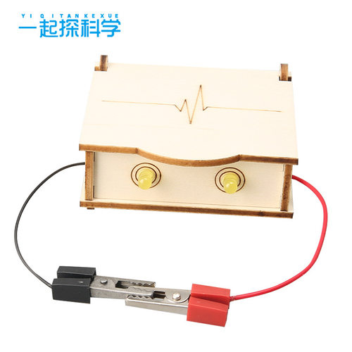 手工DIY导体检测仪制作科学实验